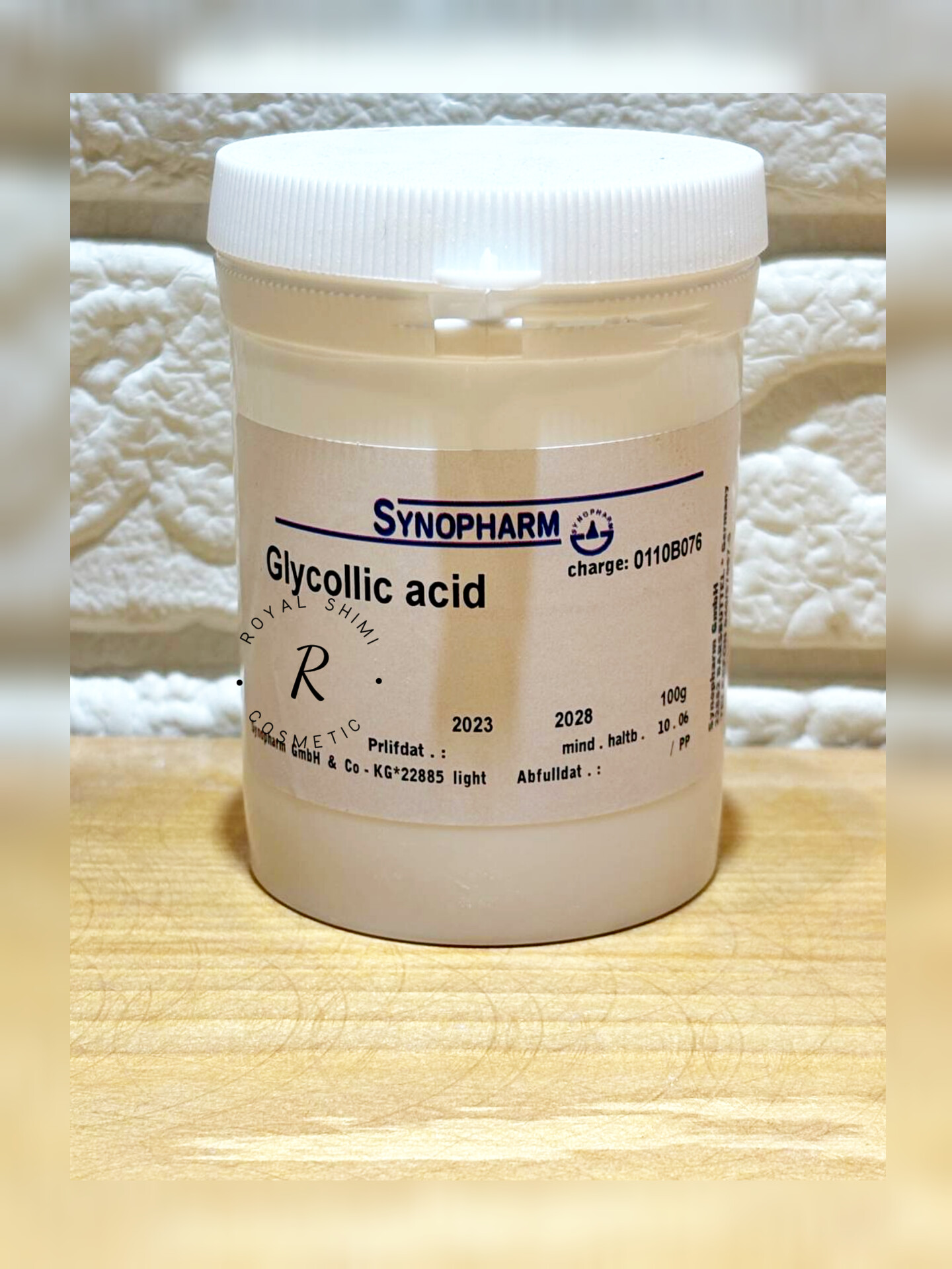 گلیکولیک اسید |افزایش تولید کلاژن | قابل استفاده در محصولات ضد پیری